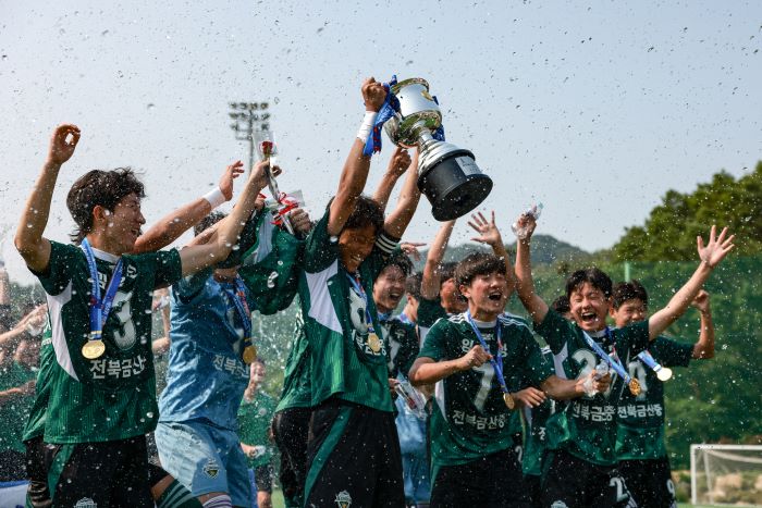 전북현대U15 전국소년체육대회 4경기 전승·10골… 우승